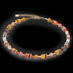 Coeur De Lion - Halsband Geocube Iconic Orange