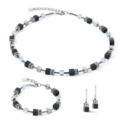 Coeur De Lion - Halsband Geocube Iconic Onyx