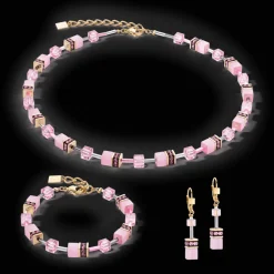 Coeur De Lion - Halsband Iconic Mono Rosa
