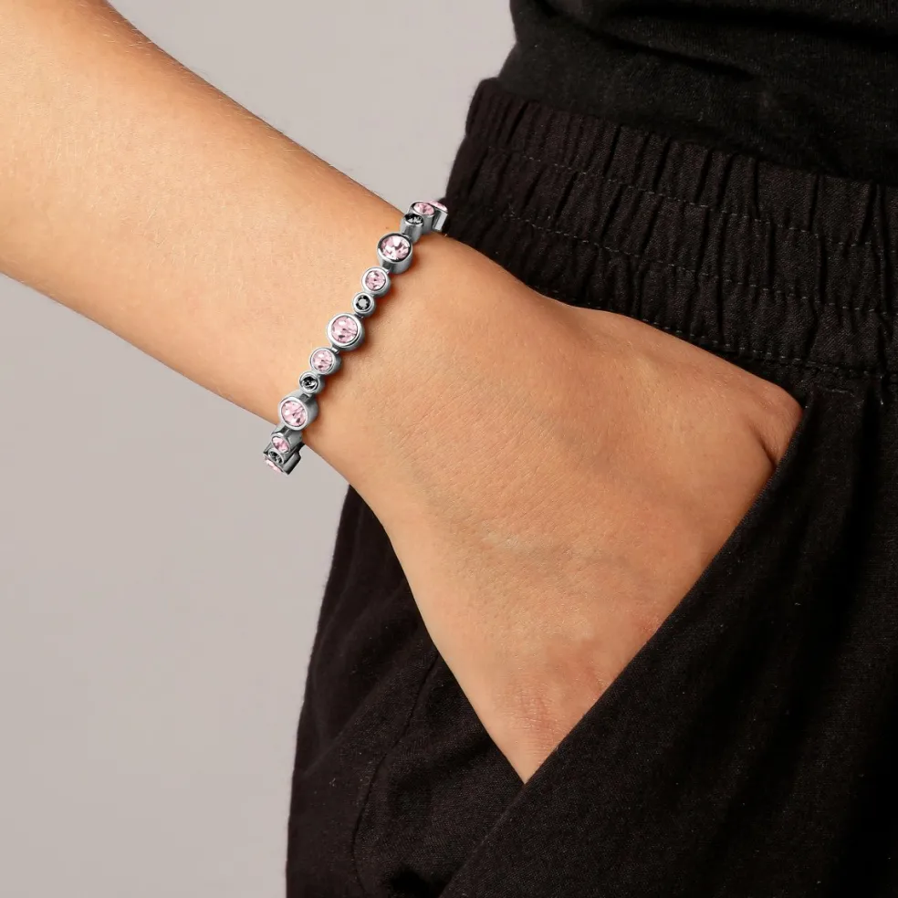 Dyrberg/Kern - Armband Teresia Stål Vintage Mix