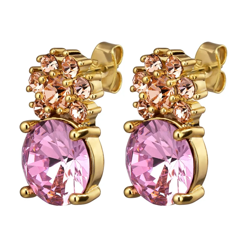 Dyrberg/Kern - Örhängen Beckia Guld Peach