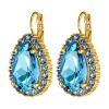 Dyrberg/Kern - Örhängen Fiora Guld Aqua