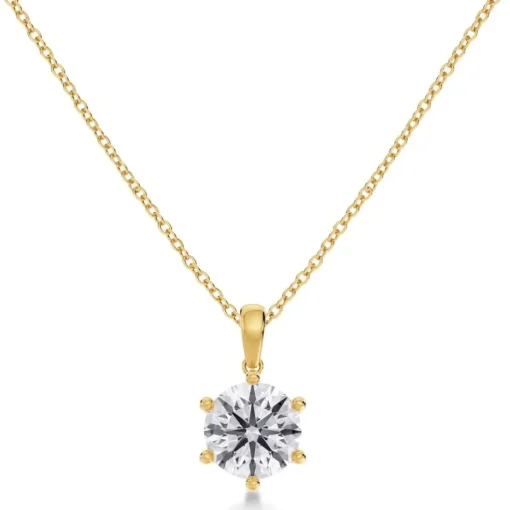 Edblad - Halsband Crown Large Guld