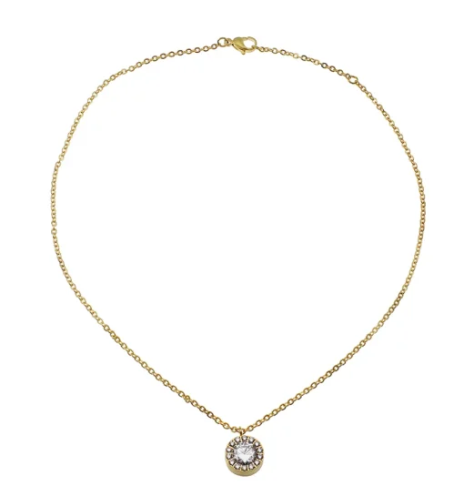 Edblad - Halsband Thassos Kort Guld