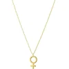 Edblad - Halsband Venus Plain Guld