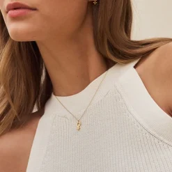 Edblad - Halsband Venus Plain Guld