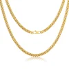 Eron - Halsband Cuban Link Guld 0,6
