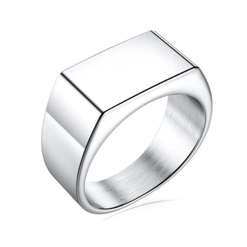 Eron - Ring Klackring Plain Stål