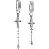 Ioaku - Örhängen Eternal Faith Hoops Silver