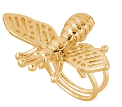 Ioaku - Ring Insekt Bi Guld