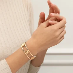 Les Georgettes - Armband 14 Pepite Guld