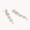 Lily and Rose - Örhängen Petite Laurel Silver Crystal