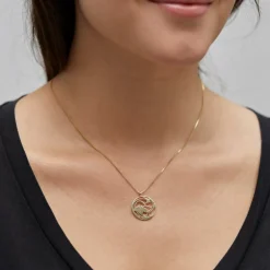 Pilgrim - Halsband Abella Guld