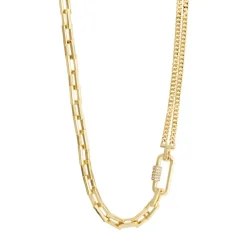 Pilgrim - Halsband Be Chain Guld