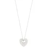 Pilgrim - Halsband Dune Heart Silver