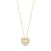 Pilgrim - Halsband Dune Heart Guld