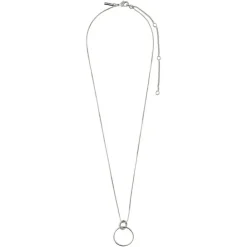 Pilgrim - Halsband Fire Silver