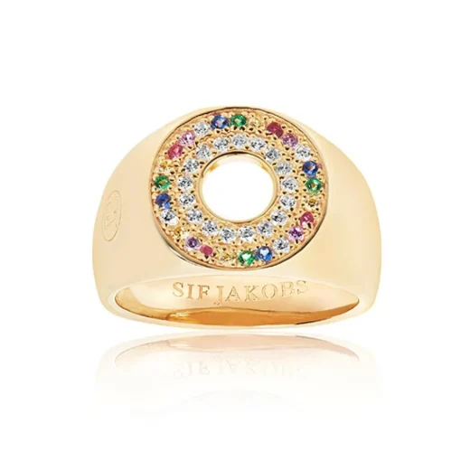 Sif Jakobs - Ring Valiano Signet Guld