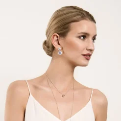 Snö of Sweden Halsband Connected Ring Guld