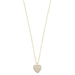 Snö of Sweden Halsband Sanne Pendant Guld