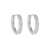 Snö of Sweden Örhängen Elaine Ring Silver