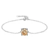 The Botilda - Armband Månadssten November Silver