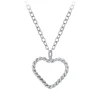 The Botilda - Halsband Hjärta Twist Silver