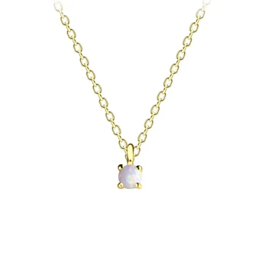 The Botilda - Halsband Opal Guld