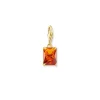 Thomas Sabo - Berlock Charm Club Kantslipad Orange