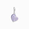Thomas Sabo - Berlock Charm Club Best Friend Lila