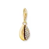 Thomas Sabo - Berlock Charm Club Porslinssnäcka Guld