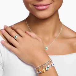 Thomas Sabo - Berlock Charm Club Droppe Gul