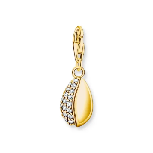 Thomas Sabo - Berlock Charm Club Porslinssnäcka Guld
