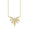 Thomas Sabo - Halsband Blad Guld