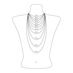 Thomas Sabo - Halsband CZ Kors Kort Silver
